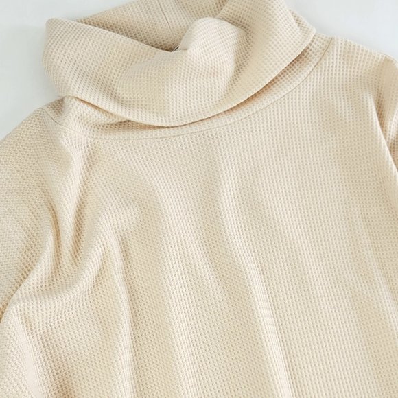 Miholl Waffle Knit Cowl Neck Dress - Picture 2 of 8